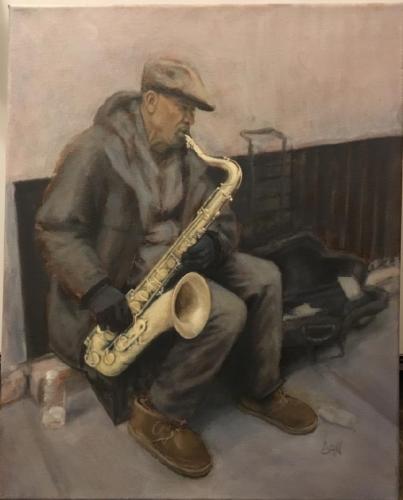 "saxophone man" 